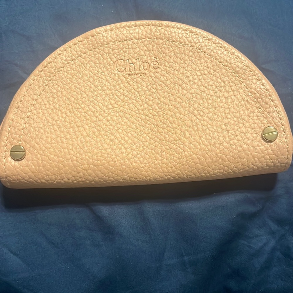 Chloe zippered pouch